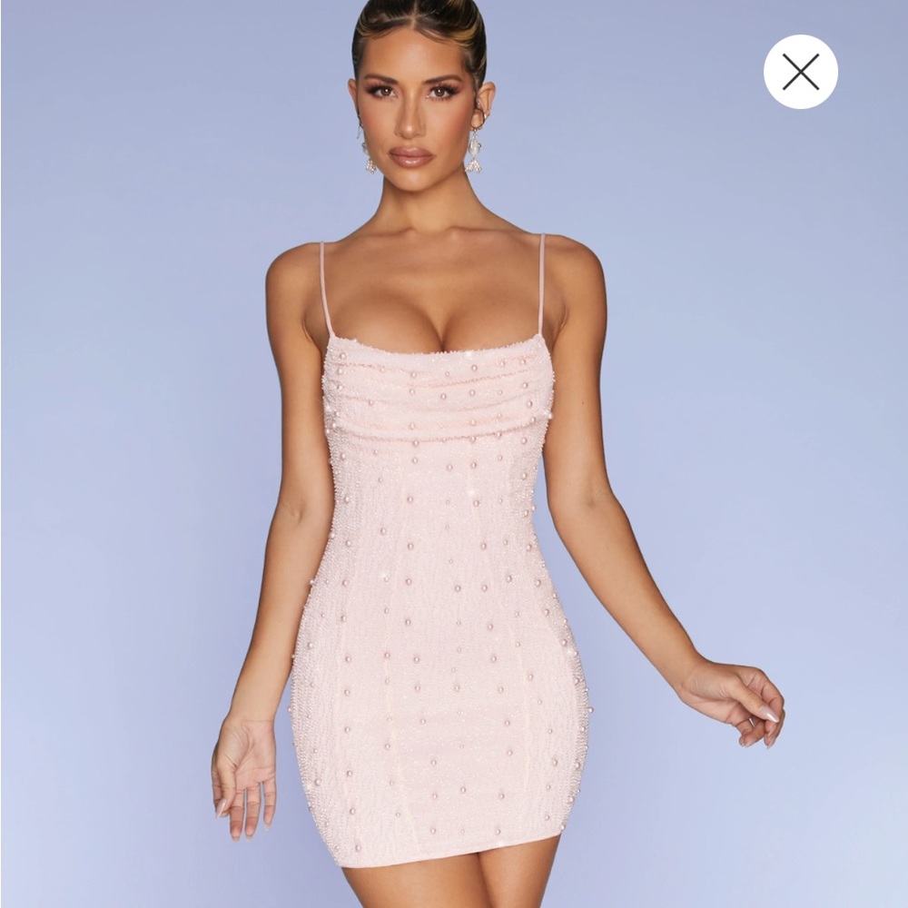 Light pink Oh Polly mini dress. Has only been worn once for a photo session.